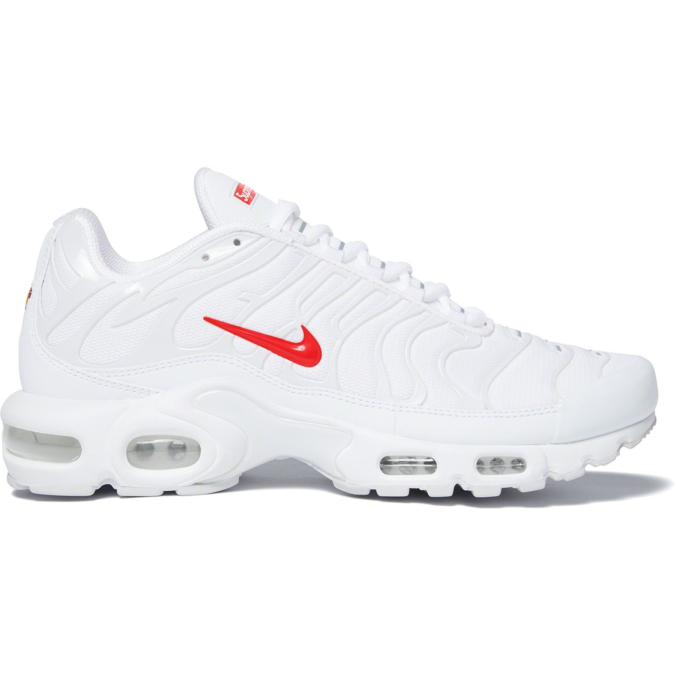 Supreme®/Nike® Air Max Plus (White) view 2